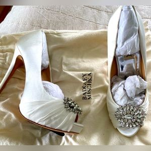 Badgley Mischka wedding shoes